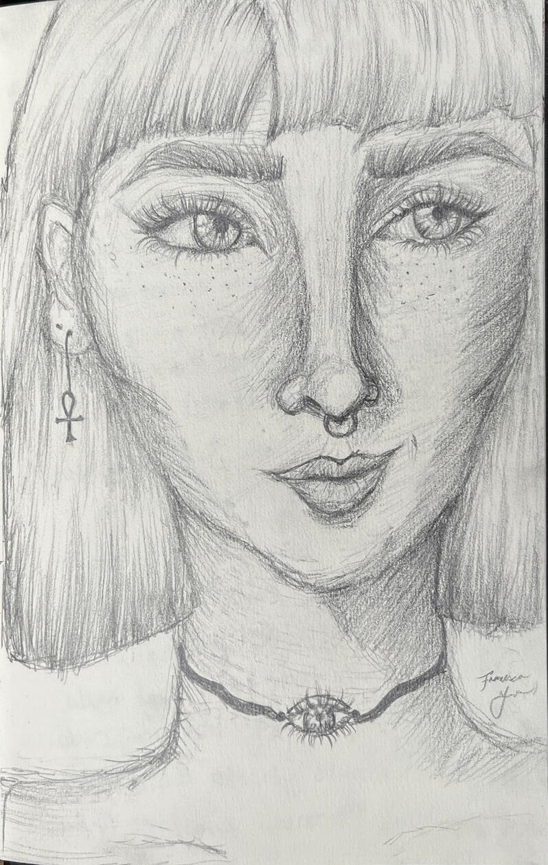 Symbols in Joy, 2017. Graphite on paper